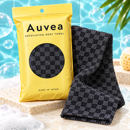 Auvea Exfoliating Body Towel – Deep Cleansing & Skin-Smoothing Shower Towel